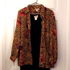 Travel Dress with shirt jacket